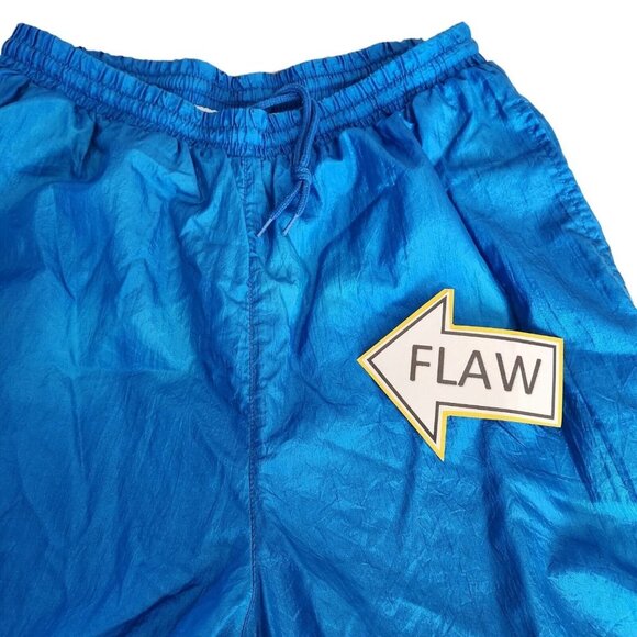 Bocoo Women Track Suit Large Blue Nylon Joggers Vintage 80s Full Zip Windbreaker - Picture 11 of 16